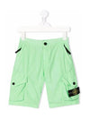 Kids Waffen Cargo Pants Lime 7616L0701 V0051 - STONE ISLAND - BALAAN 2