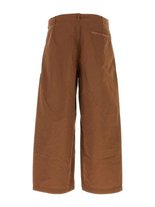 Nylon Cargo Straight Pants Brown - TEN C - BALAAN 3