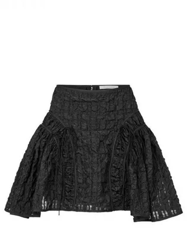 ODA Check Seersucker Skirt 271769 - CECILIE BAHNSEN - BALAAN 1