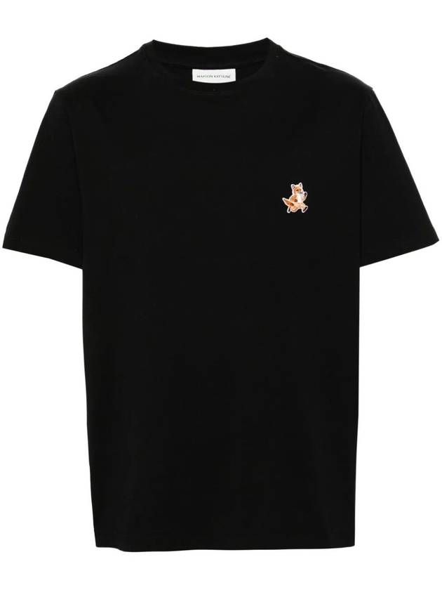 MAISON KITSUNÉ SPEEDY FOX PATCH COMFORT TEE SHIRT - MAISON KITSUNE - BALAAN 1