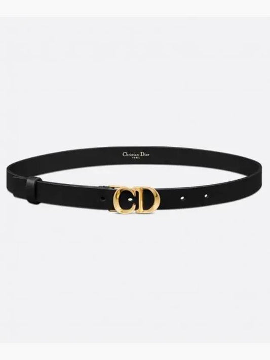 C'est 20MM Leather Belt Black - DIOR - BALAAN 2