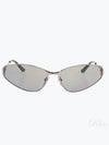 Mercury Oval Sunglasses Silver - BALENCIAGA - BALAAN 2