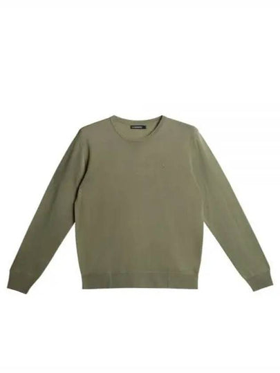 Lyle Light Merino Wool Knit Top Oil Green - J.LINDEBERG - BALAAN 2