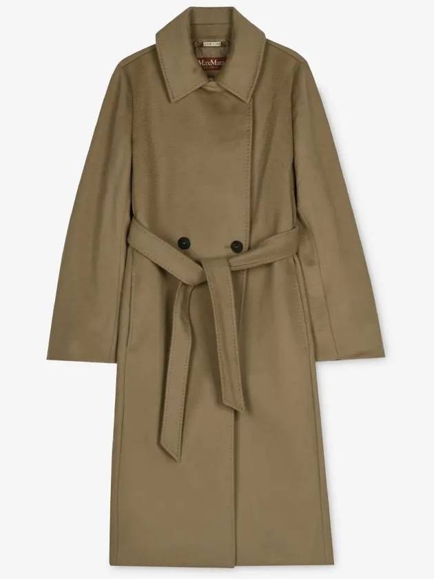 Bcollag Style Wool Single Coat Beige - MAX MARA - BALAAN 3