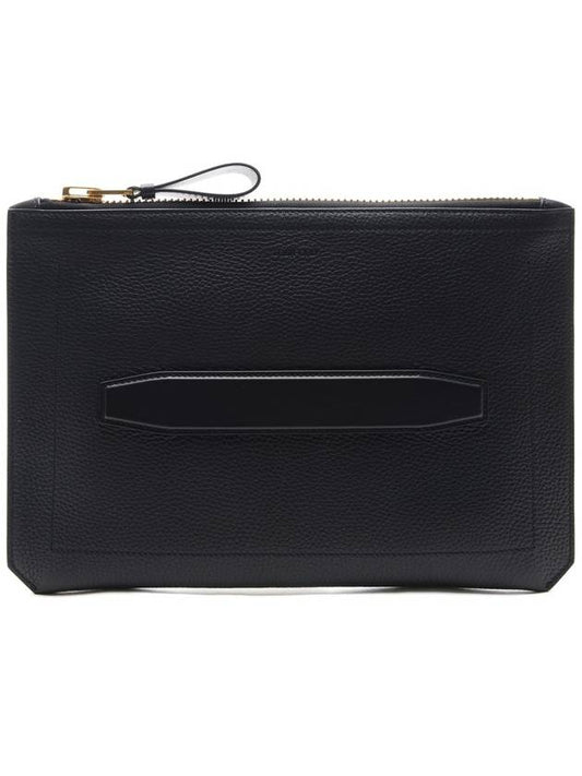 Men's Strap Clutch Bag Black - TOM FORD - BALAAN.