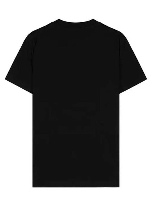 Logo embroidery short sleeve t shirt black 8C00006 - MONCLER - BALAAN 2