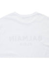 Logo Print Eco Responsible Cotton Short Sleeve T-Shirt White - BALMAIN - BALAAN 8