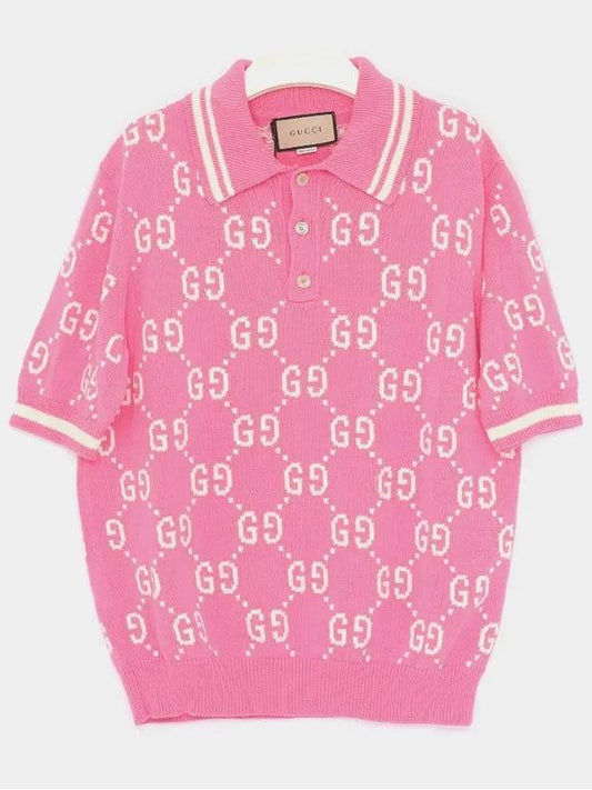 Polo Shirt with Monogram 774077 XKCDF 5337 - GUCCI - BALAAN 2