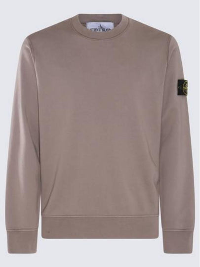 Wappen Patch Garment Dyed Sweatshirt Grey - STONE ISLAND - BALAAN 2