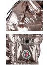 Women's BADY Metallic Nylon Down Padding Gold - MONCLER - BALAAN 7