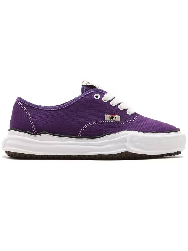 Baker OG Sole Canvas Low Top Sneakers Purple - MIHARA YASUHIRO - BALAAN 3