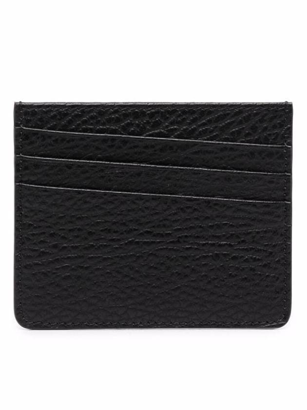 Four Stitch Card Wallet Black - MAISON MARGIELA - BALAAN 4