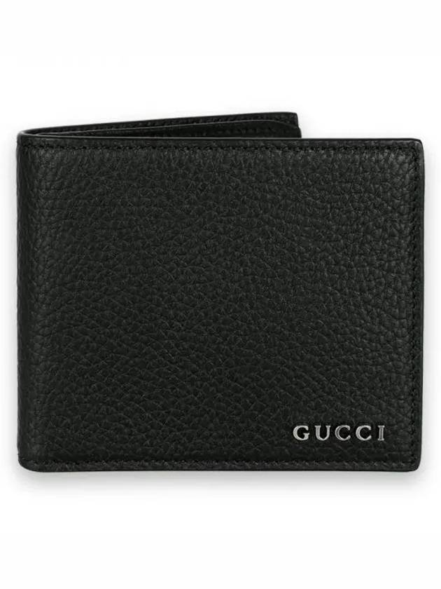 Men's Logo Half Wallet Black - GUCCI - BALAAN 2