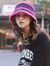 Knitting Bucket HatWinterPink - HOLY NUMBER 7 - BALAAN 1