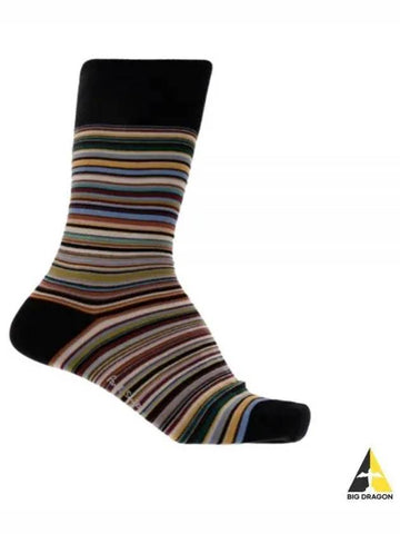 MEN SOCK MULTI M1A 380CI JMSTRP 92A s Pattern Socks - PAUL SMITH - BALAAN 1