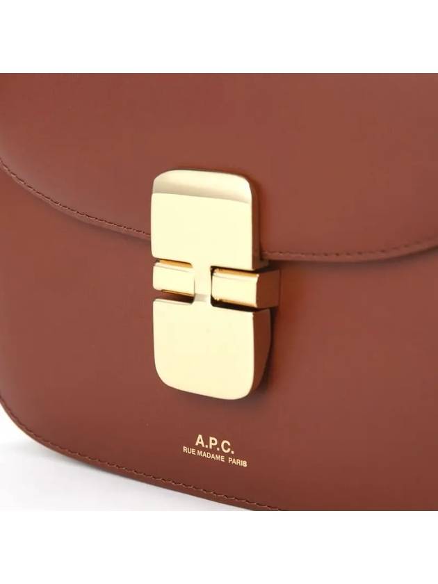 Grace Mini Cross Bag Brown - A.P.C. - BALAAN 4