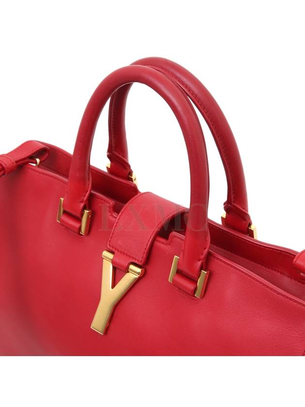 Kabachic Small Red Boston Bag 311210 - SAINT LAURENT - BALAAN 6