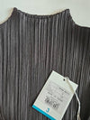 Pleated please monthly color dress ash half neck tank top one piece size 3 August 24 - ISSEY MIYAKE - BALAAN 4