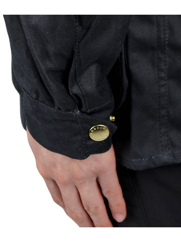 Men's International Original Wax Belt Jacket Navy - BARBOUR - BALAAN 10