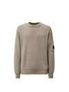 Re-Wool Lens Crewneck Knit Top Grey - CP COMPANY - BALAAN 1