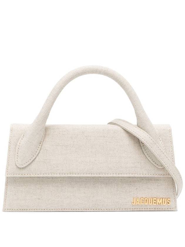 Le Chiquito Signature Long Tote Bag Light Greige - JACQUEMUS - BALAAN 2