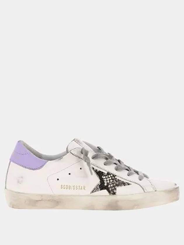 Superstar Black Star Leather Low Top Sneakers White - GOLDEN GOOSE - BALAAN 2