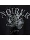 Archive Print Short Sleeve T-Shirt Black - NOIRER - BALAAN 6