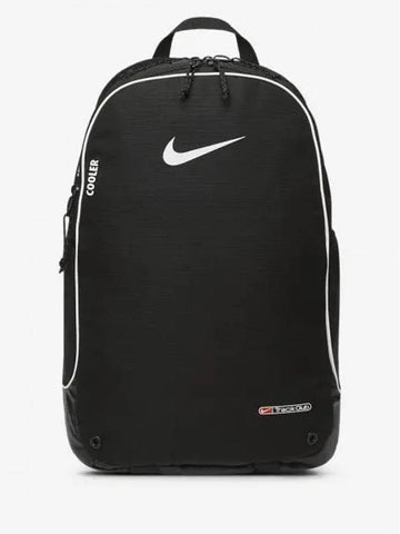 Track Swoosh Print Backpack Black - NIKE - BALAAN 1