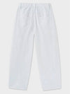 Denim Wide Pants Cream - NOIRER - BALAAN 4