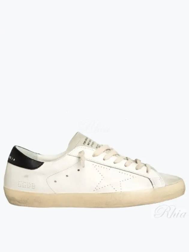 Superstar Black Tab Low Top Sneakers White - GOLDEN GOOSE - BALAAN 2