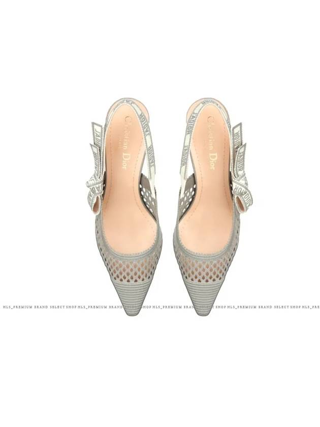 J'adior Slingback Heels Grey - DIOR - BALAAN 5