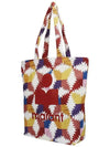 Logo Graphic Tote Bag - ISABEL MARANT - BALAAN 5