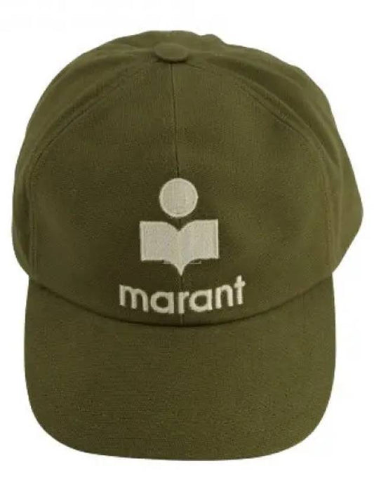 Tyron Logo Ball Cap Green - ISABEL MARANT - BALAAN 2