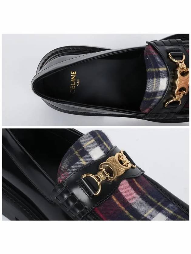 Universite Triomphe Chain Loafers Black - CELINE - BALAAN 5