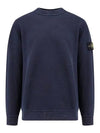 Stone Island Hooded Sweatshirt 811561241 V0120 Blue - STONE ISLAND - BALAAN 2