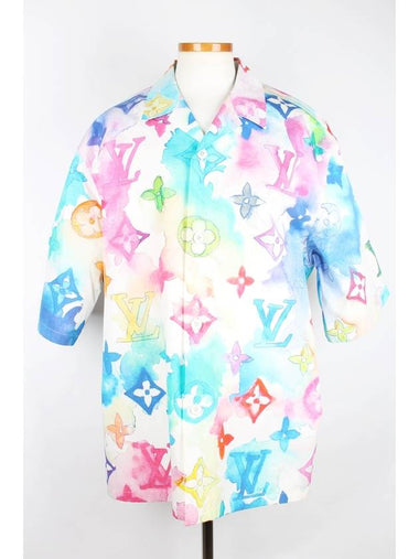 Water color short sleeve shirt XXL - LOUIS VUITTON - BALAAN 1