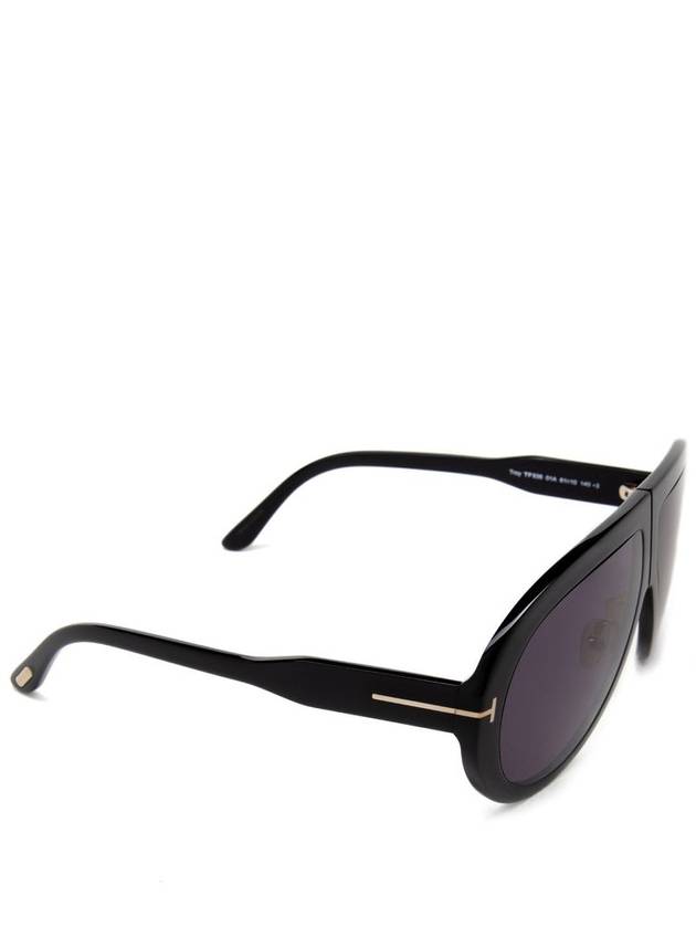 Eyewear Trojan Sunglasses Black - TOM FORD - BALAAN 3