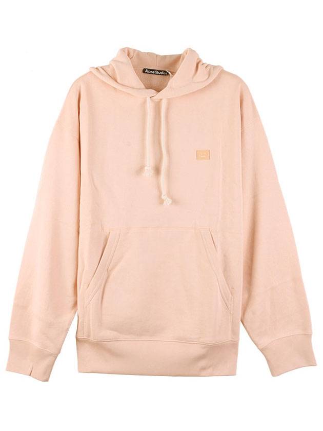 Farrin Face Oversized Hoodie Powder Pink - ACNE STUDIOS - BALAAN 1