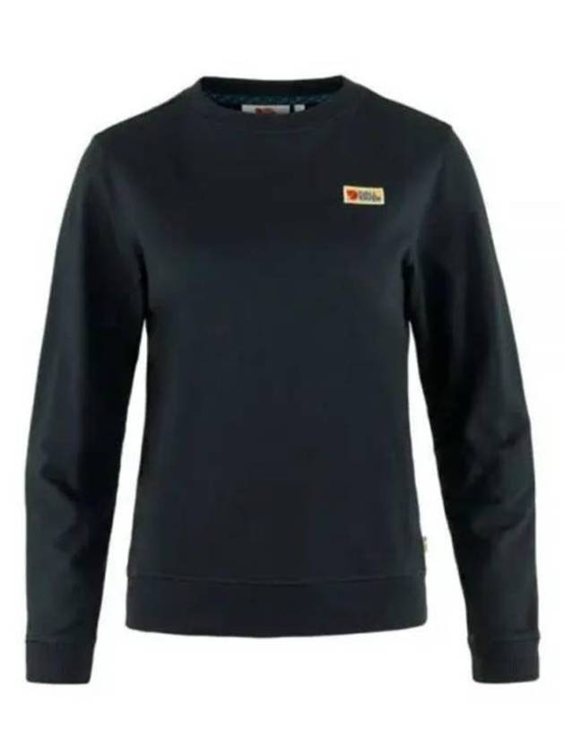 Women's Vardag Long Sleeve T-Shirt Black - FJALL RAVEN - BALAAN 1