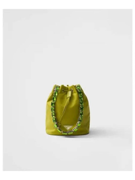 Re-Nylon Mini Bag Fern Green - PRADA - BALAAN 2