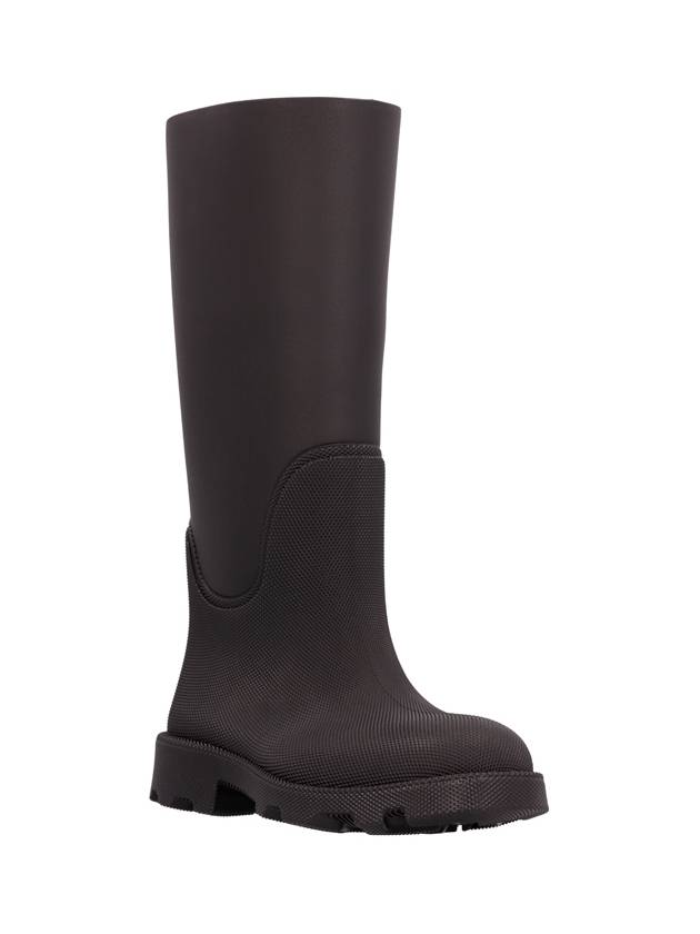 Rubber Marsh Middle Boots Black - BURBERRY - BALAAN 3