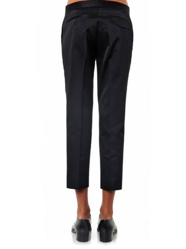 Green Tartan-Front Satin Cropped Trousers - UNDERCOVER - BALAAN 2