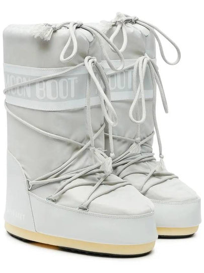 Logo Snow Winter Boots Grey - MOON BOOT - BALAAN 2