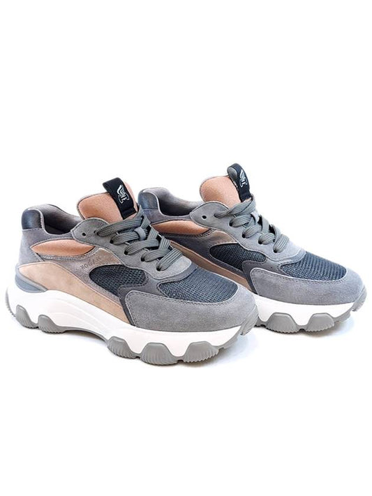 Women's HYPERACTIVE HYPERACTIVE Sneakers Gray Pink HXW5400DQ6097M0YPS - HOGAN - BALAAN 2