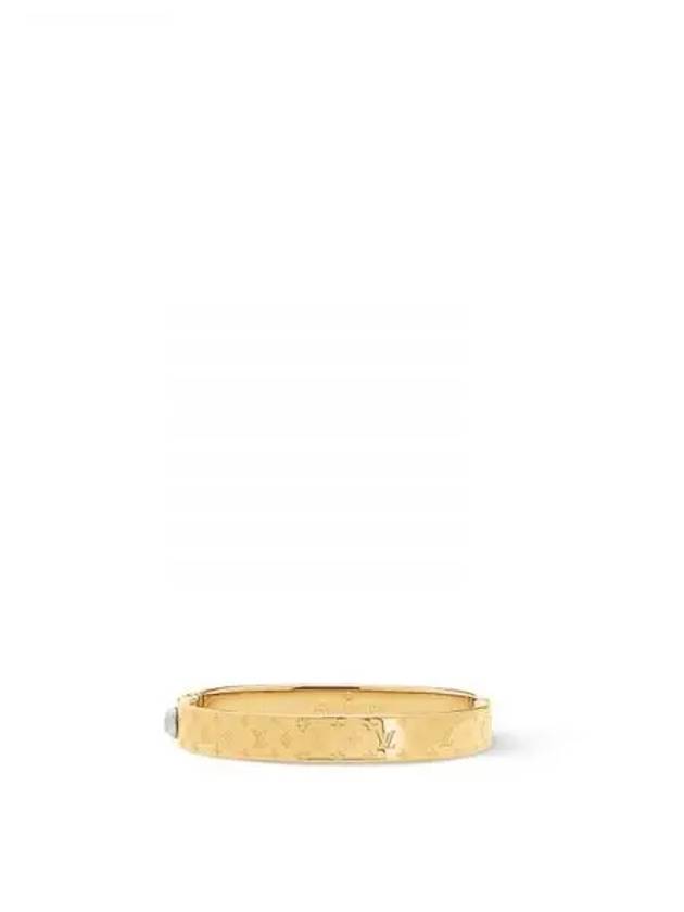 Nanogram Cuff Bracelet Gold - LOUIS VUITTON - BALAAN 2