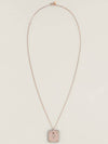 Small Heart Necklace Rose Gold - HERMES - BALAAN 3