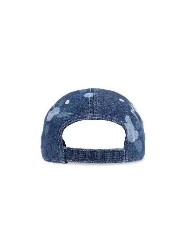 Logo Print Denim Baseball Cap Hat CLZC0108A0USCW08 - MARNI - BALAAN 3