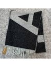 Maro Big Logo Muffler Grey - A.P.C. - BALAAN 3