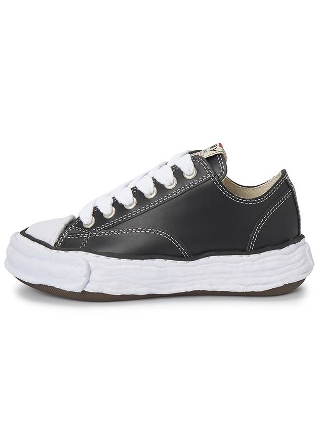 23 OG Sole Leather Low Top Sneakers Black - MAISON MIHARA YASUHIRO - BALAAN 4