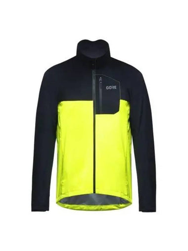 GOREWEAR Windstopper Spirit Jacket Neon Yellow Black Men s - GOGORR - BALAAN 1